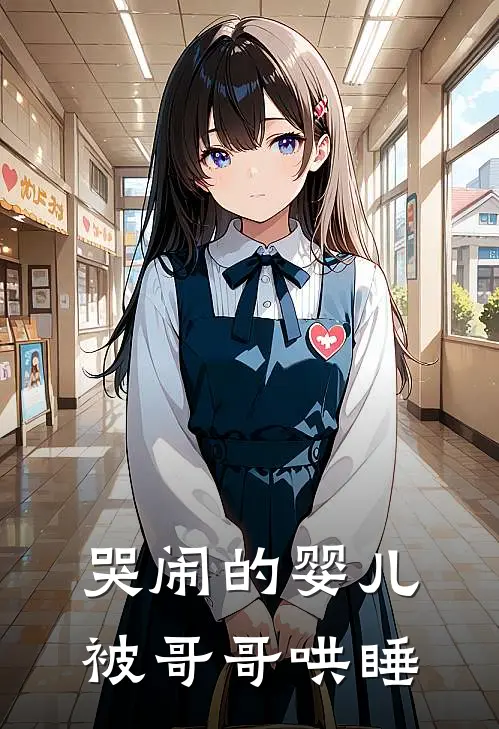 哭闹的婴儿被哥哥哄睡