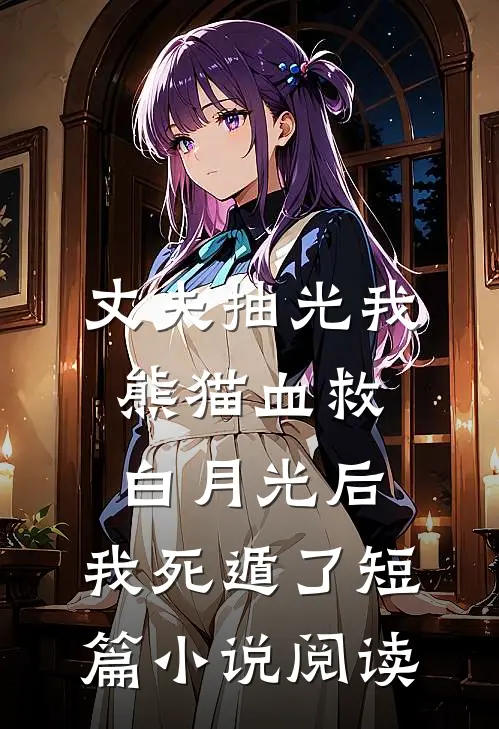 丈夫抽光我熊猫血救白月光后，我死遁了短篇小说阅读