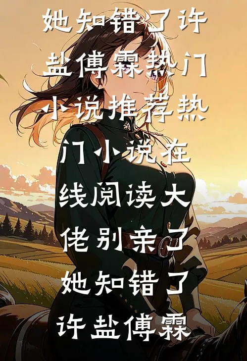 大佬别亲了，她知错了(许盐傅霖)热门小说推荐_热门小说在线阅读大佬别亲了，她知错了(许盐傅霖)