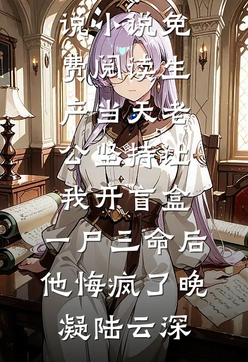 生产当天老公坚持让我开盲盒，一尸三命后他悔疯了晚凝陆云深在线阅读免费小说_小说免费阅读生产当天老公坚持让我开盲盒，一尸三命后他悔疯了晚凝陆云深