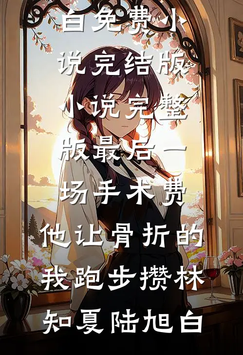 最后一场手术费，他让骨折的我跑步攒(林知夏陆旭白)免费小说完结版_小说完整版最后一场手术费，他让骨折的我跑步攒林知夏陆旭白