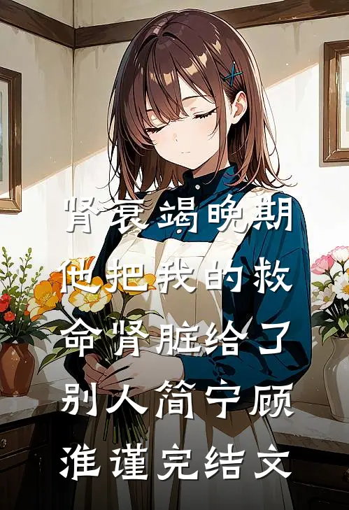 肾衰竭晚期，他把我的救命肾脏给了别人简宁顾淮谨完结文