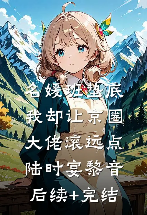 名媛班垫底，我却让京圈大佬滚远点陆时宴黎音后续+完结