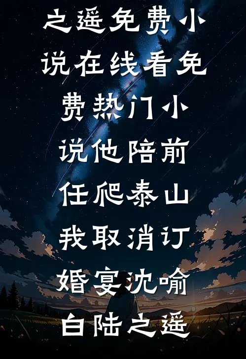 他陪前任爬泰山，我取消订婚宴(沈喻白陆之遥)免费小说在线看_免费热门小说他陪前任爬泰山，我取消订婚宴(沈喻白陆之遥)