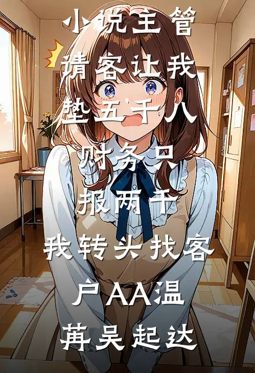 主管请客让我垫五千八，财务只报两千，我转头找客户AA温苒吴起达免费小说完结版_免费小说主管请客让我垫五千八，财务只报两千，我转头找客户AA温苒吴起达