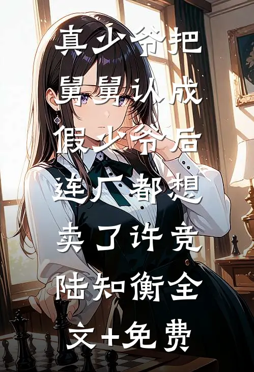 真少爷把舅舅认成假少爷后，连厂都想卖了许竞陆知衡全文+免费