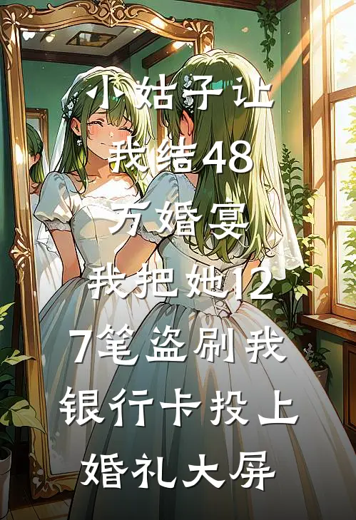 小姑子让我结48万婚宴，我把她127笔盗刷我银行卡投上婚礼大屏