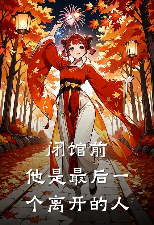 闭馆前，他是最后一个离开的人