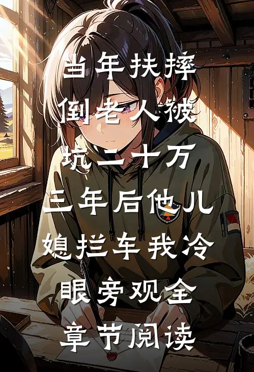 当年扶摔倒老人被坑二十万，三年后他儿媳拦车我冷眼旁观全章节阅读