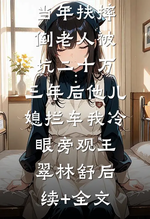 当年扶摔倒老人被坑二十万，三年后他儿媳拦车我冷眼旁观王翠林舒后续+全文