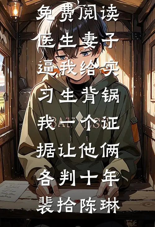 医生妻子逼我给实习生背锅，我一个证据让他俩各判十年(裴拾陈琳)最新好看小说推荐_小说全文免费阅读医生妻子逼我给实习生背锅，我一个证据让他俩各判十年(裴拾陈琳)