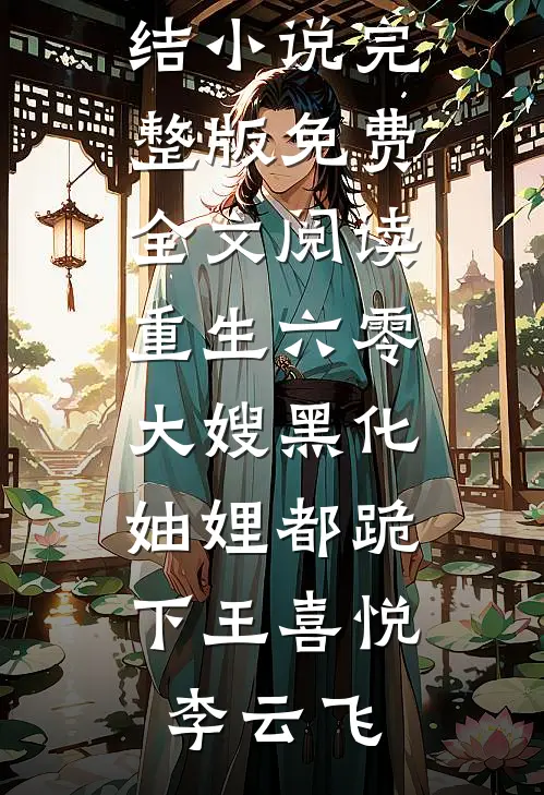 重生六零：大嫂黑化，妯娌都跪下王喜悦李云飞好看的完结小说_完整版免费全文阅读重生六零：大嫂黑化，妯娌都跪下(王喜悦李云飞)