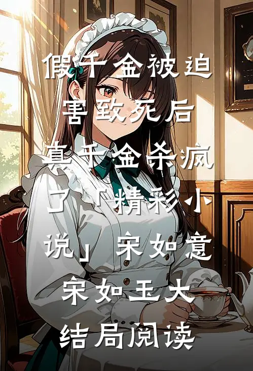 假千金被迫害致死后，真千金杀疯了「精彩小说」宋如意宋如玉大结局阅读