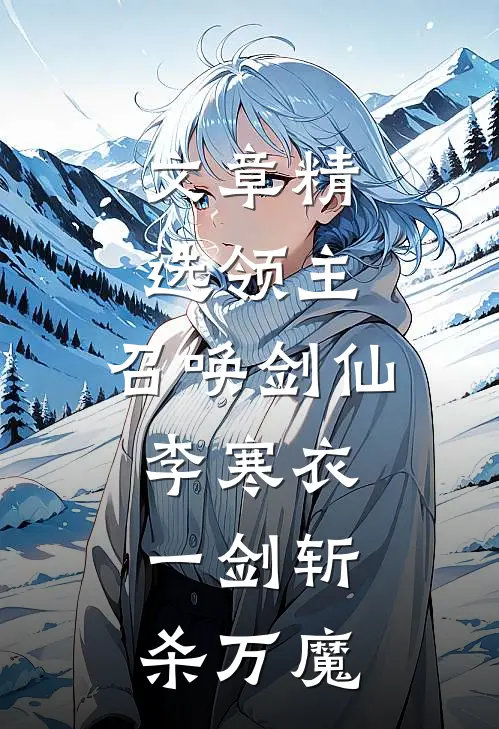文章精选领主：召唤剑仙李寒衣，一剑斩杀万魔